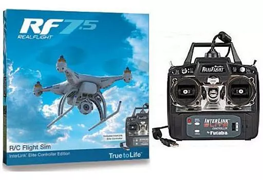 PCゲームソフト REAL FLIGHT 7.5  MODE2 REAL FLIGHT 7.5 R/Cフライトシミュレーター | ケーエステック