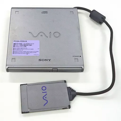 SONY VAIO PCGA - CD51/A CD-ROMドライブ Retro Sony VAIO External CD-ROM Drive (PCGA-CD51/A) | eBay
