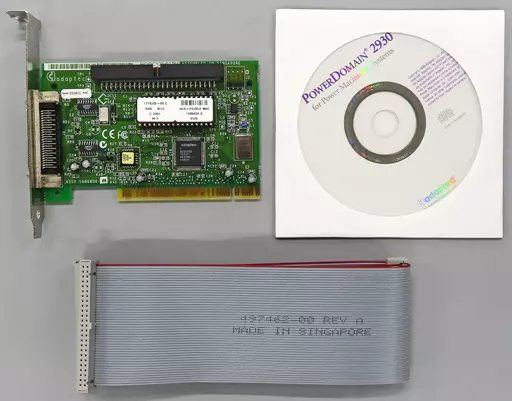 PCハード　ADAPTEC SCSIカード  POWERDOMAIN2930[AHA-2930U] PC hardware ADAPTEC SCSI Card POWERDOMAIN2930 [AHA-2930U