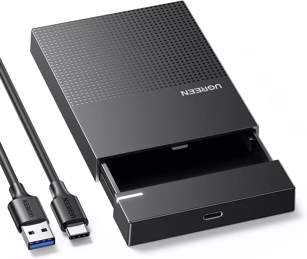 UGREEN 外付けハードディスク グレー 【公式通販】
