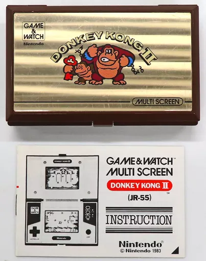 GAME&WATCH / DONKEY KONGⅡ JR-55(北米版)（【第23作】 JR-55