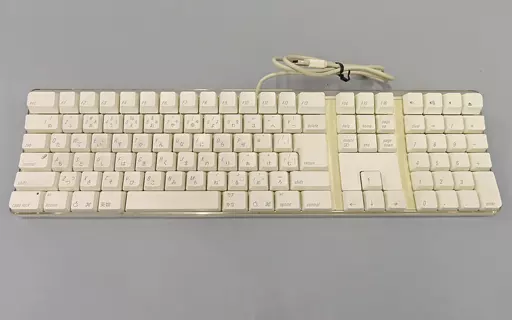 Macハード Apple Keyboard 日本語配列 (ホワイト) [M9034J/A