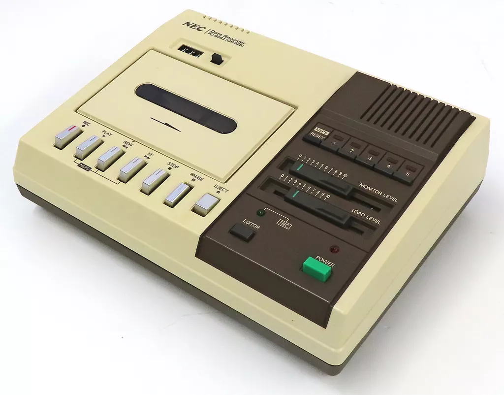 昭和レトロパソコン NEC PC-6001 レコーダ PC-6082 ジャンク品