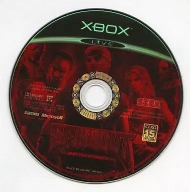 XB Software SPIKEOUT BATTLE STREET (Conditions : disk only