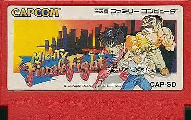without box&manual) MIGHTY Final Fight (Condition : Cassette 
