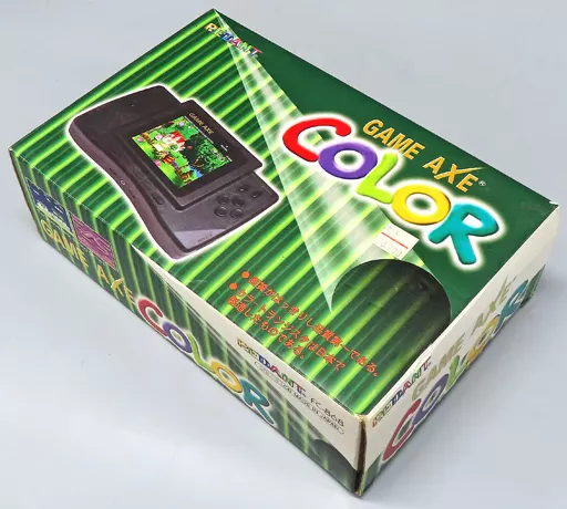 ファミコンハード　FCH GAMEAXECOLOR(液晶モニター付携帯ファミコン)(状態：本体状態難) ファミコンハード 【ジャンク】FCH GAMEAXECOLOR(液晶モニター付
