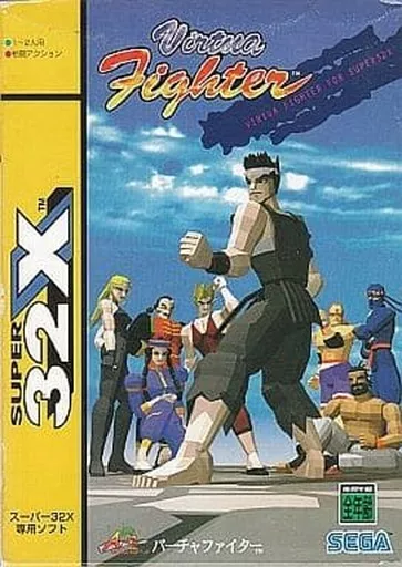 Mega Drive 32X Software Virtua Fighter (Condition : Box (including 