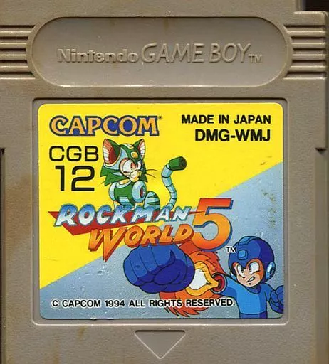 ゲームボーイ ソフト ロックマンワールド5・GBゲームを通販販売