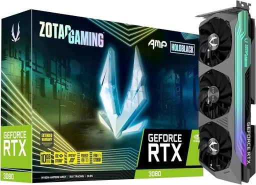 Graphic board ZOTAC Graphics Board GAMING GeForce RTX 3080 AMP Halo [ZT ...