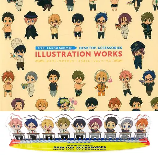 Free!ES イラストレーションワークスデスクトップアクセサリーセット