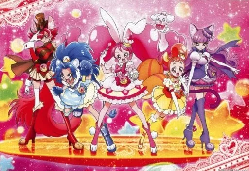 キラキラ☆プリキュアアラモード 集合 キャンバスアート | K