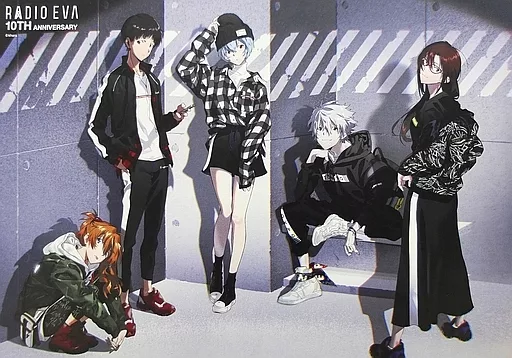 RADIO EVA キャンバスアート 10TH ANNIVERSARY 2nd EVA Canvas Art