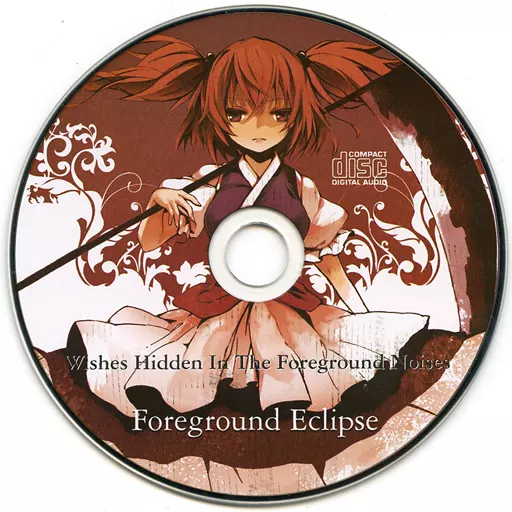 Dojin music CD-software Wishes Hidden In The Foreground Noises