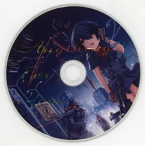同人音楽CDソフト Anything For You. 特典アレンジCD[レーベルTYPE-F