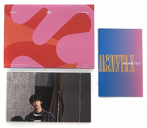 MONSTA X ALL ABOUT LUV LPレコード盤 ALL ABOUT LUV (輸入/マゼンタ・カラーヴァイナル仕様/アナログ