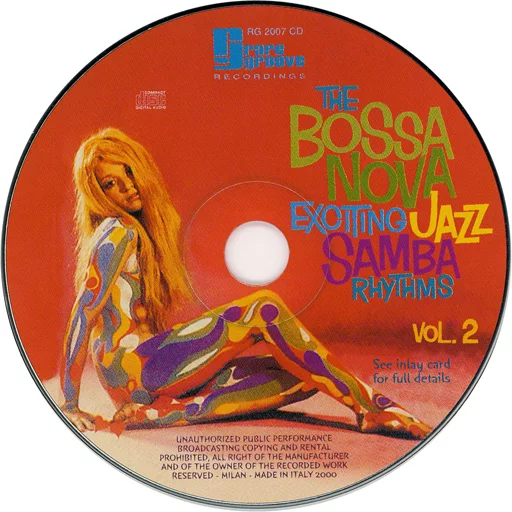Imported jazz CDs THE BOSSA NOVA EXCITING JAZZ SAMBA RHYTHMS