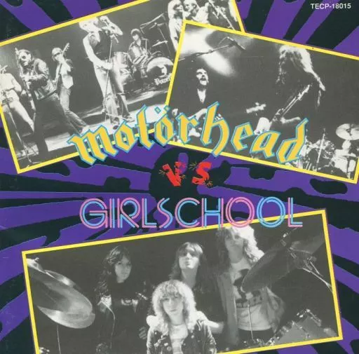 帯付き！国内盤！モーターヘッドVSガールスクール CD モーターヘッドVS