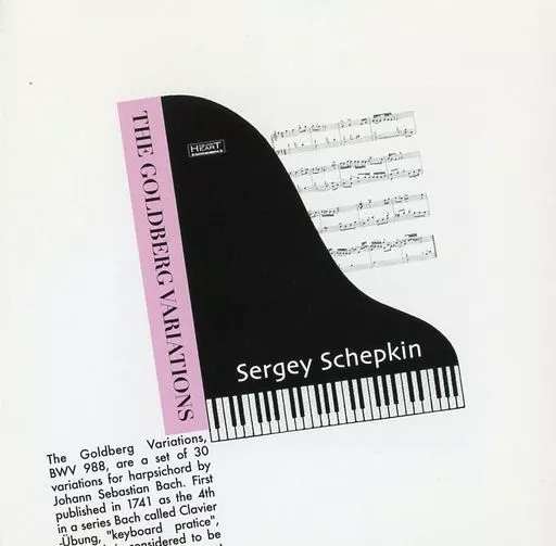 Sergei シェプキン / J. S. Bach : Goldberg variations | Music software ...