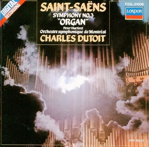 Directed by Charles Dutoit, Peter Hurford of the Montreal Symphony