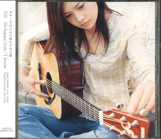 YUI  I know / It&#39;s happy line  インディーズCD YUI I know / It's happy line インディーズCD