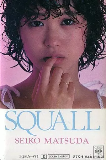 ミュージックテープ 松田聖子 / SQUALL(状態：ジャケット状態難
