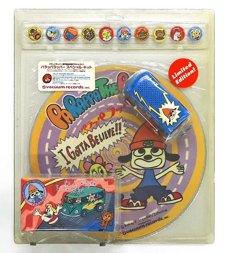 LP records Parappa Wrapper Special Kit (Bus : blue ver LP records Parappa Wrapper Special Kit (Bus : blue ver