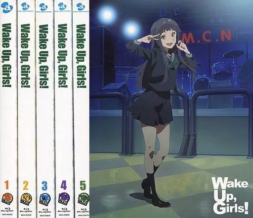 アニメBlu-ray　Disc　不備有)Wake Up Girls! 初回限定生産版 全6巻セット(状態：複製台本欠品) アニメBlu-ray Disc 不備有)Wake Up Girls! 初回限定生産版 全6