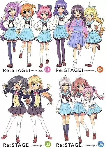 Anime Blu-ray Disc Re : Stage! Dream Days ♪ First Press Limited version 4-volume  set | Video software | Suruga-ya.com