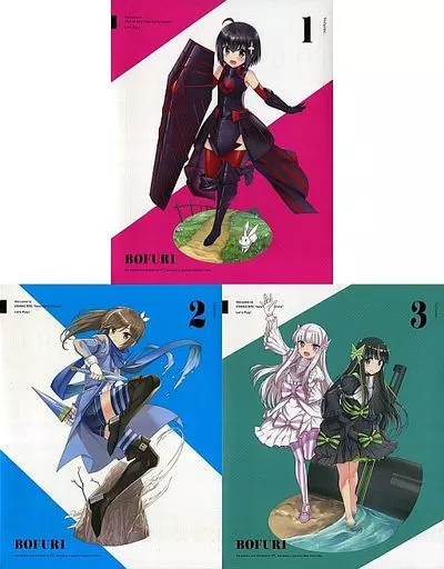 アニメBlu-ray　Disc　不備有)痛いのは嫌なので防御力に極振りしたいと思います。 初回限定版 全3巻セット(状態：日めくりカレンダー欠品) アニメBlu-ray Disc 不備有)痛いのは嫌なので防御力に極振り