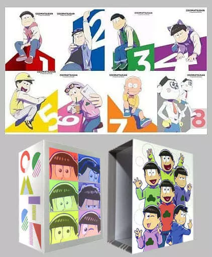 おそ松さん　第3期　ブルーレイ　全8巻セット アニメBlu-ray Disc おそ松さん 第3期 初回版 全8巻セット(アニメイト