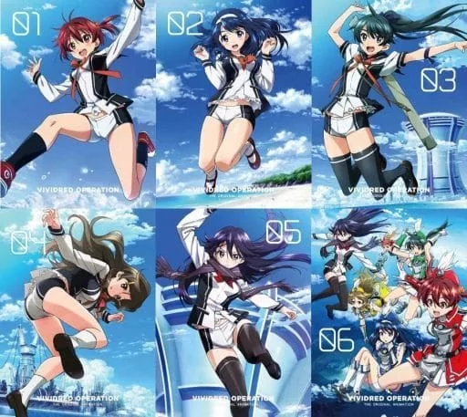VIVIDRED OPERATION 1-6巻セット Vividred Operation Full Production Limited Edition 6 Volume Set