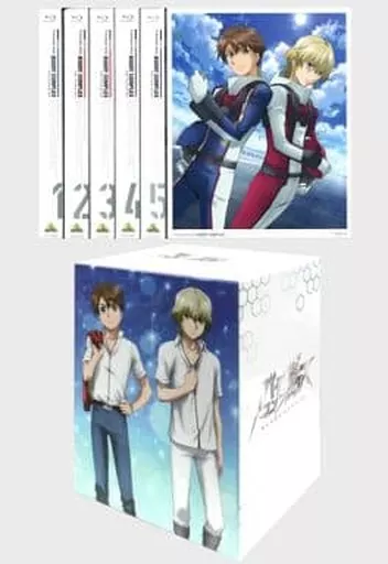 アニメBlu-ray　Disc　不備有)バディ・コンプレックス 完全生産限定版 全6巻セット(アニメイト全巻収納BOX付き)(状態：クルセイドPRカード欠品) アニメBlu-ray Disc 不備有)バディ・コンプレックス 完全生産