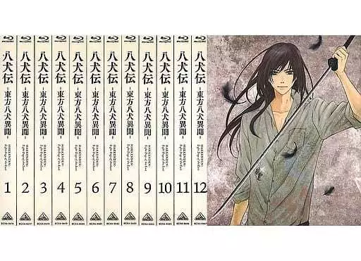 アニメBlu-ray　Disc　不備有)八犬伝-東方八犬異聞- 初回限定版 全13巻セット(状態：ブックレット欠品) アニメBlu-ray Disc 不備有)八犬伝-東方八犬異聞- 初回限定版 全