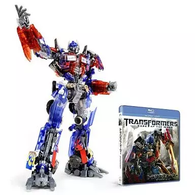 Transformers Dark Side Moon Optimus Prime Dual Model Kit Blu-ray +
