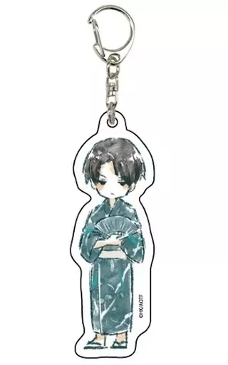 雑貨 リヴァイ 「進撃の巨人 アクリルキーホルダー 06.浴衣ver. グラフ 