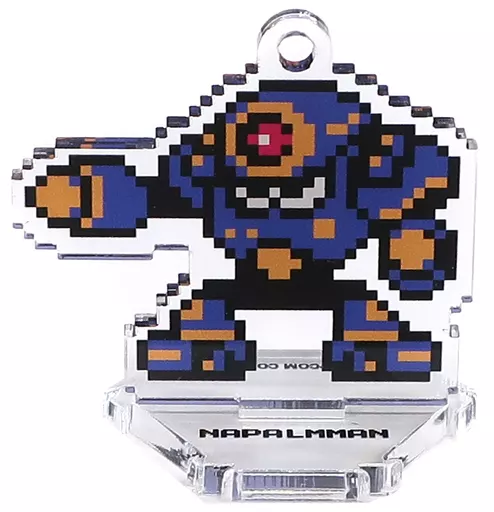 雑貨 ナパームマン ボスドット絵アクリルスタンドフィギュア