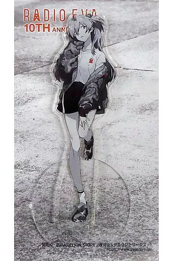 エヴァ アスカ アクリルスタンド RADIOEVA 富士急 映画村 ルミネ RADIO