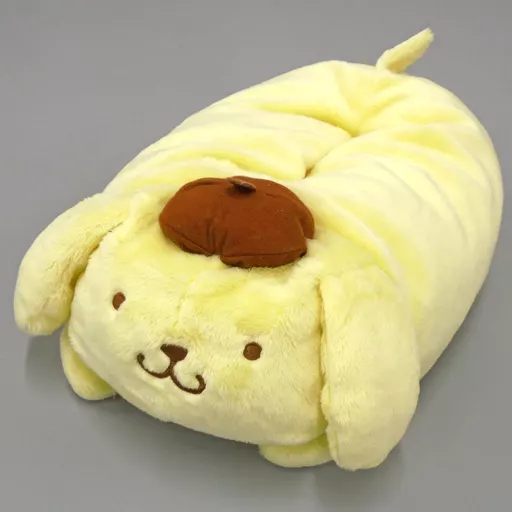 ティッシュケース・ティッシュカバー ポムポムプリン 寝そべり