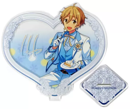 雑貨　真白友也 「あんさんぶるスターズ! 4周年 ハートアクリルスタンド B」 中国限定 あんさんぶるスターズ! 中国限定 4周年 ハートアクリルスタンド
