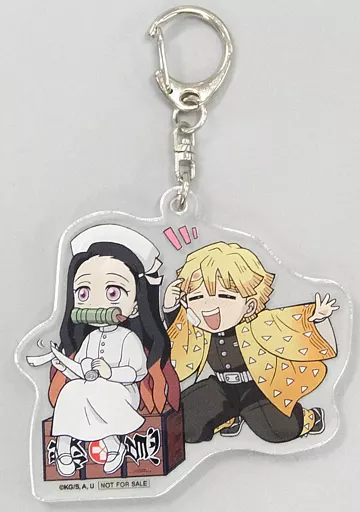 雑貨 [単品] 竈門禰豆子＆我妻善逸 コンビイラストアクリリル