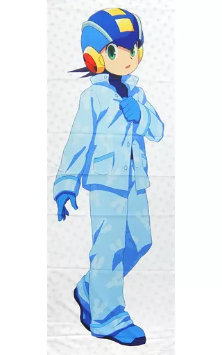 ロックマンエグゼ　おやすみバスタオル Miscellaneous goods MEGA MAN Miho Asada x Ryuji Higurashi