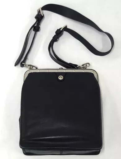 バッグ mu._ POSTMAN BAG / BLACK POSTMAN BAG / BLACK（ポストマンバッグ） – mù_