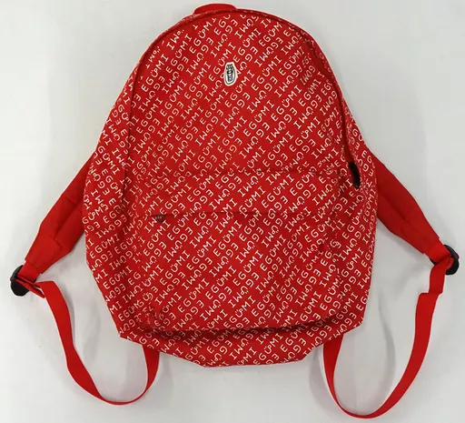 バッグ　[破損品] 江口拓也 EGUMI MONOGRAM BACK PACK(バックパック) ブラック EGUMI ONLINE SHOP限定 駿河屋 -<中古>[破損品] 江口拓也 EGUMI MONOGRAM BACK PACK