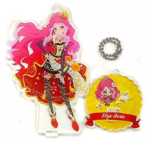 Elsa Forte (ver. SPR) acrylic badge stand key holder 