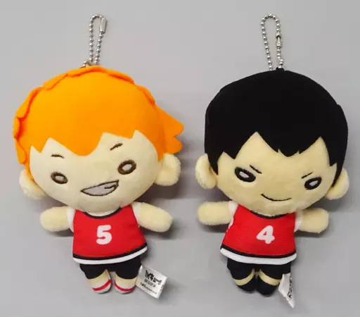 ぬいぐるみマスコット・ぬいぐるみバッジ 日向翔陽&影山飛雄 ぬいぐるみマスコット・ぬいぐるみバッジ 日向翔陽&影山飛雄