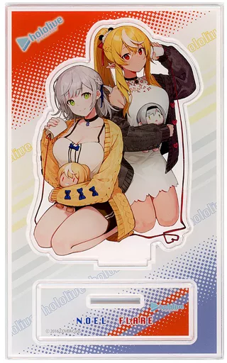 新品　【モーリーオンライン】ホロライブ　アクリルスタンド　白銀ノエル不知火フレア ホロライブ×モーリーオンライン 白銀ノエル 不知火フレア