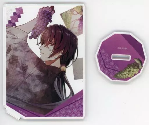 雑貨　源頼朝 「ビルシャナ戦姫 ～源平飛花夢想～ カード型アクリルスタンド」 オトメイト夏の市2021グッズ アクリルスタンド・アクリルパネル 源頼朝 「ビルシャナ戦姫