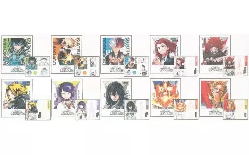 雑貨 全10種セット 「僕のヒーローアカデミア展 DRAWING SMASH