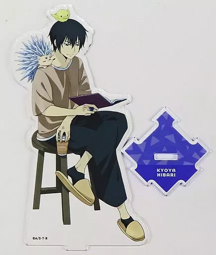Kyoya Hibaku Acrylic Stand 家庭教師ヒットマンREBORN！ SMILE BASE CAFE 雲雀恭弥