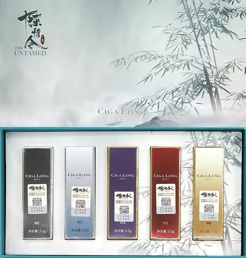The Untamed 陳情令 CIGA LONG Beauty 口紅5本セット The